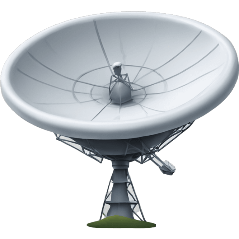 Signal dish antenna emoji