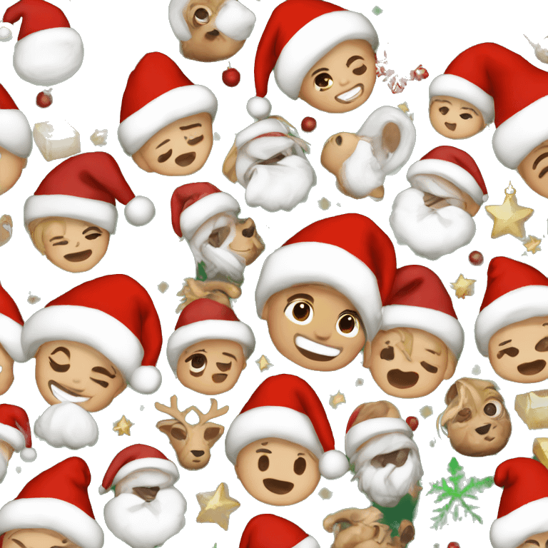 cute aesthetic christmas emoji