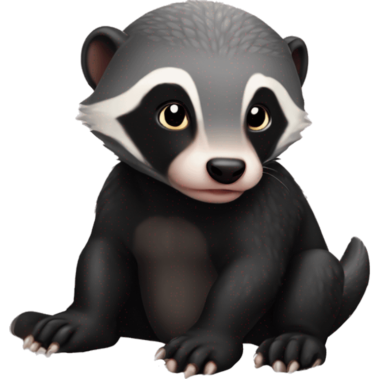 baby Honey badger emoji