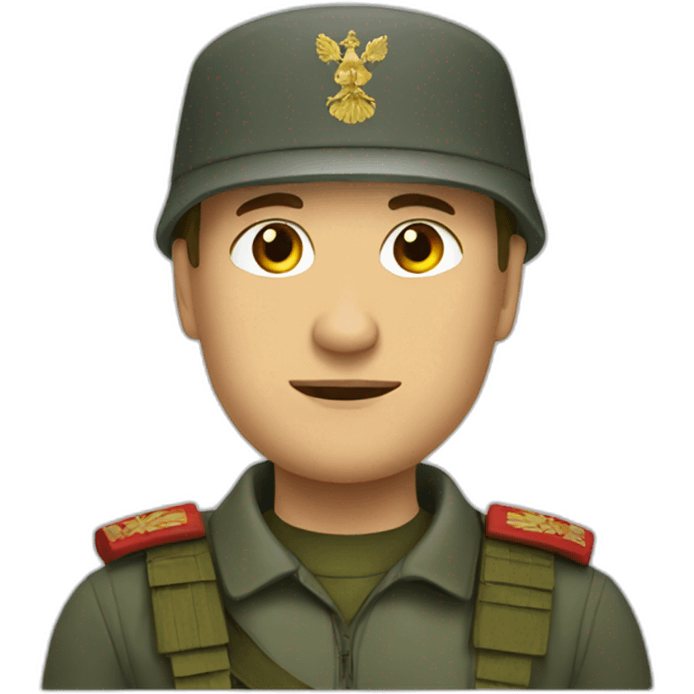 Russian soldier emoji