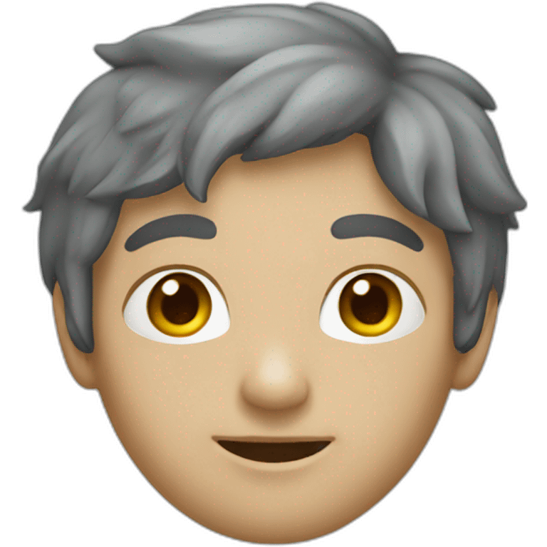 Chat gris emoji