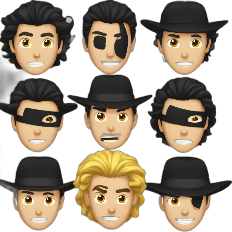 Zorro onepiece emoji