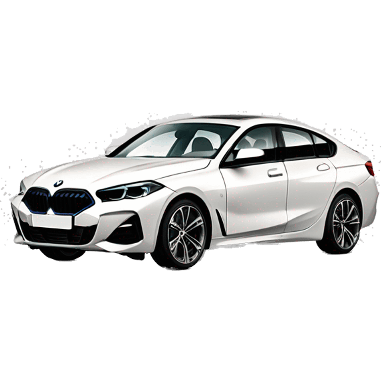 bmw 2025 430i x drive gran coupe. white exterior. red and black leather interior. shadowline package. m sport package emoji