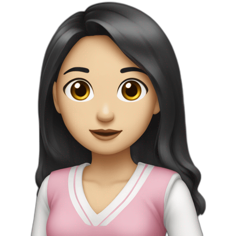 Sudo Maimi（Girl・Whitening・Long hair・Black Hair） emoji