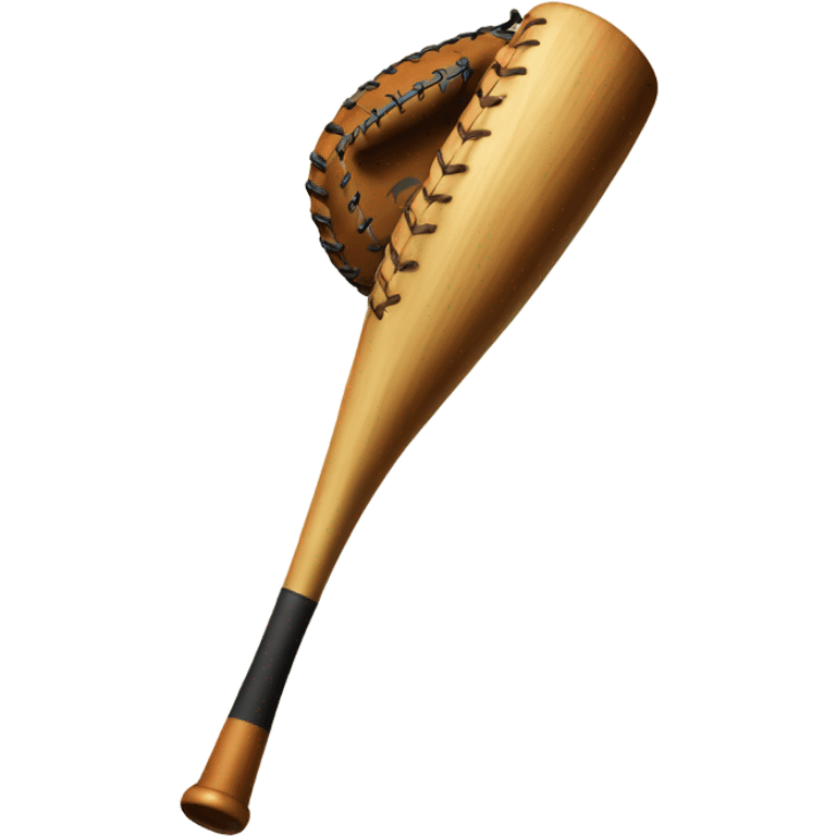 Baseball bat and glove for Christmas  emoji