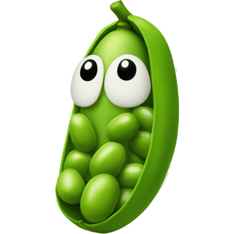 edamame bean emoji