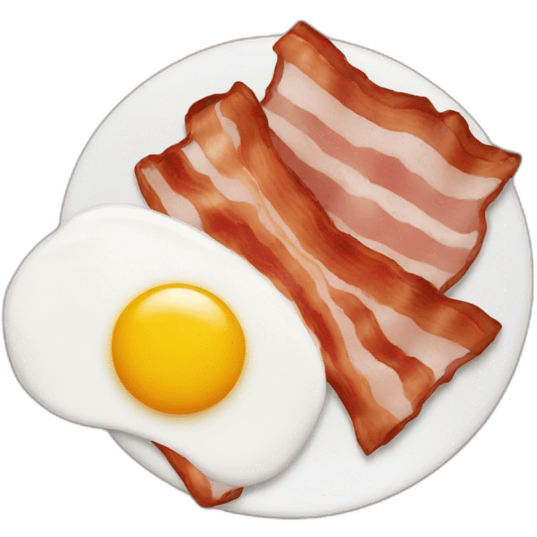 bacon and eggs emoji