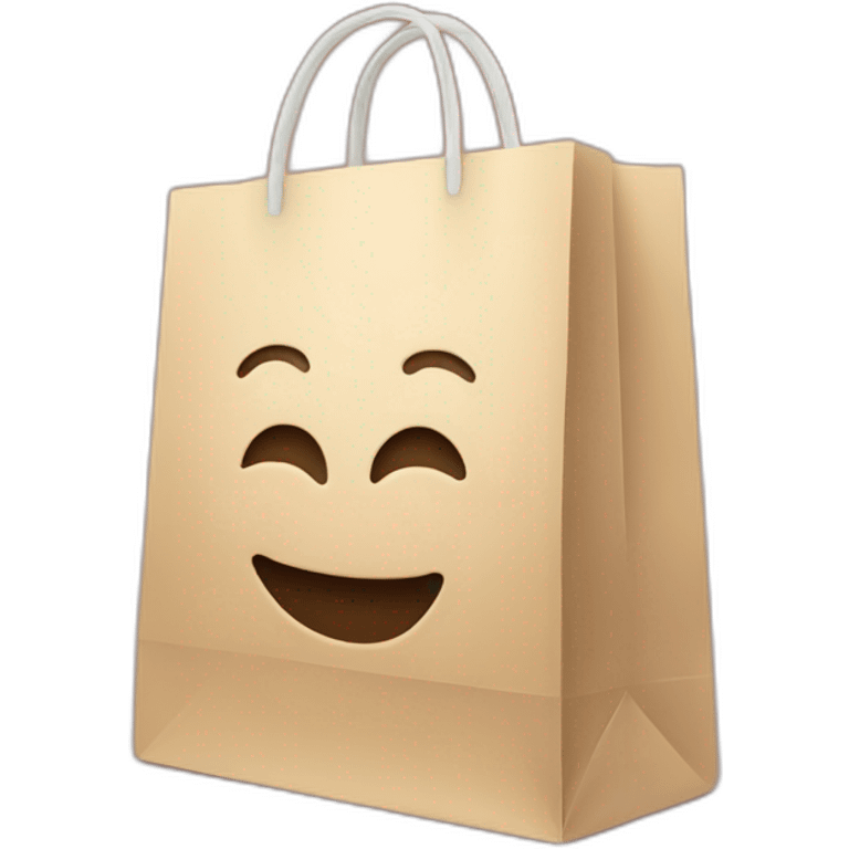 Shopping bag emoji