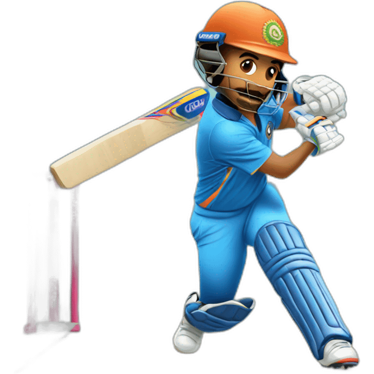 Indian cricket emoji