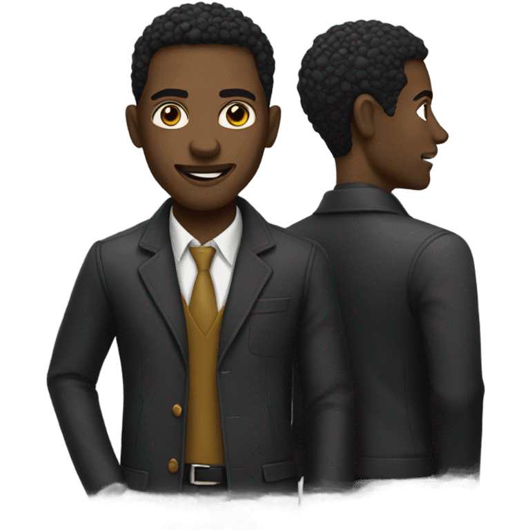 Gay black guy  emoji