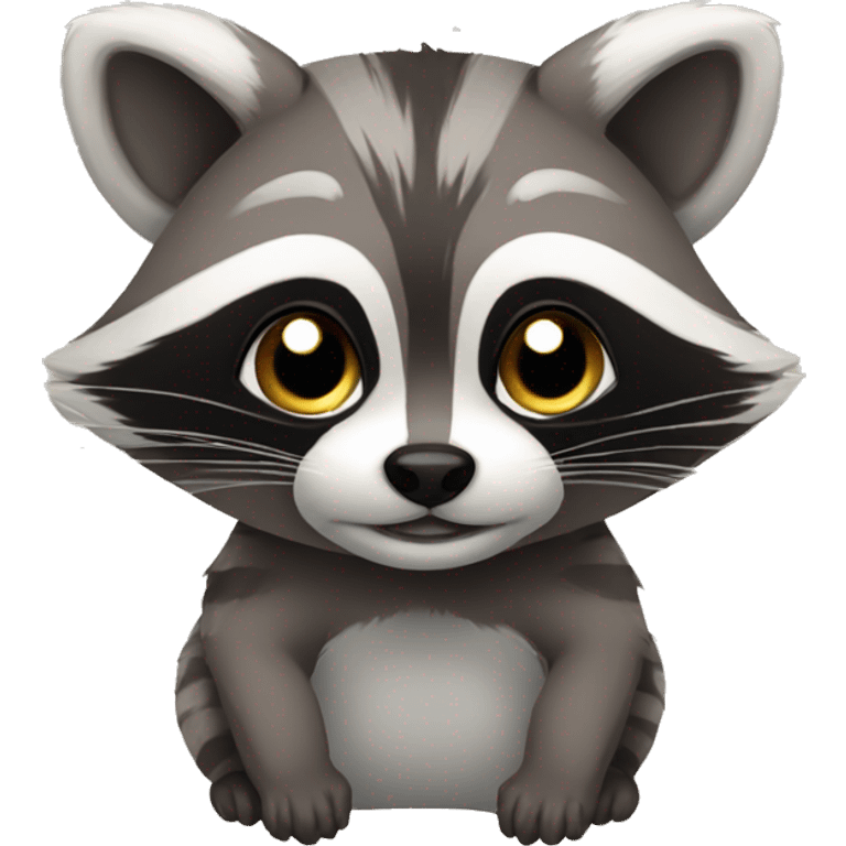 cute racoons emoji