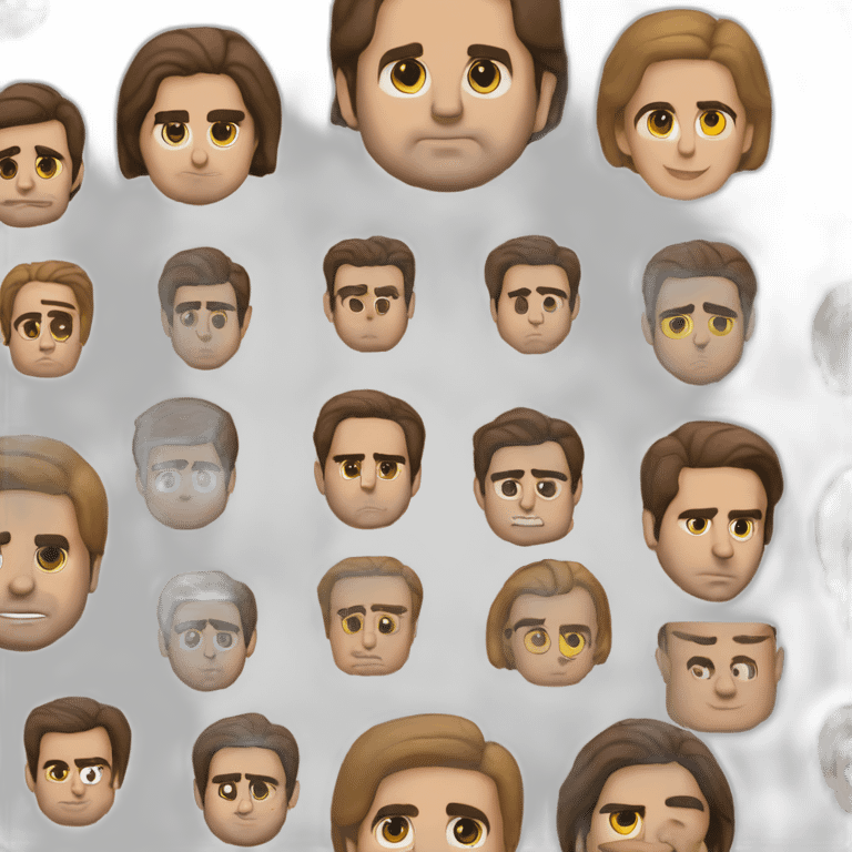 Michael Scott Dunder Mifflin Paper Company emoji