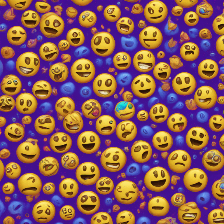 Crazy psychedelic experience emoji