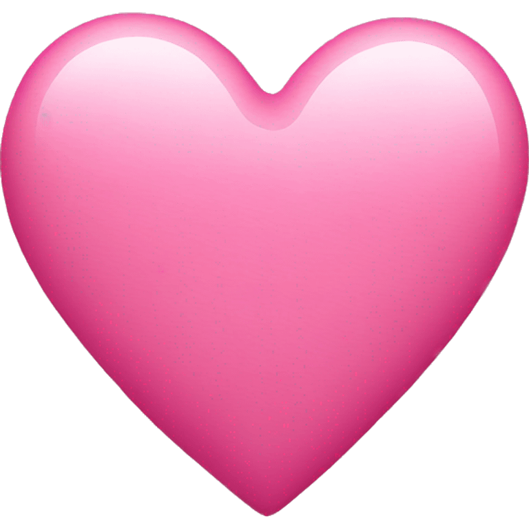 Pink heart  emoji