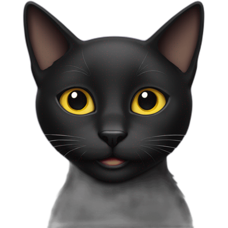 black cat emoji