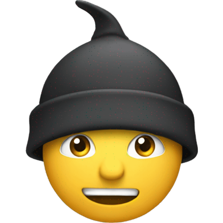 squalo con cappello a cilindro emoji