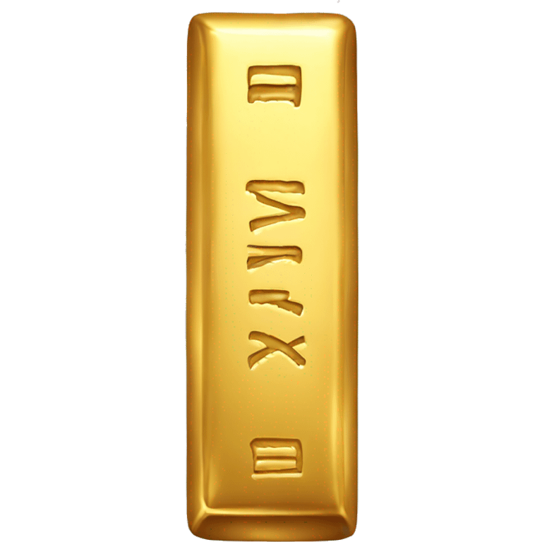 gold bar emoji