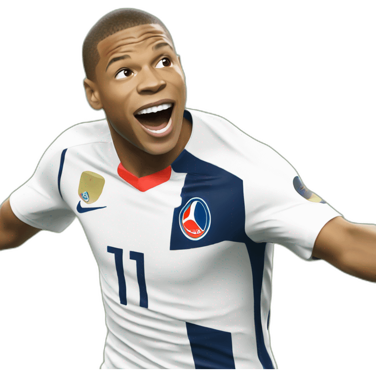 Mbappe celebration emoji