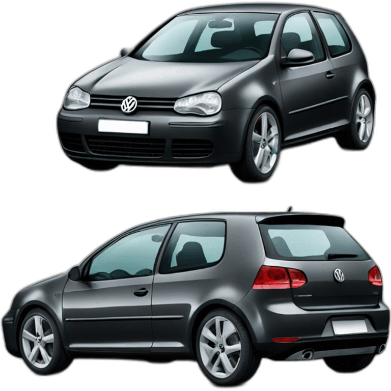 volkswagen golf 4 black emoji