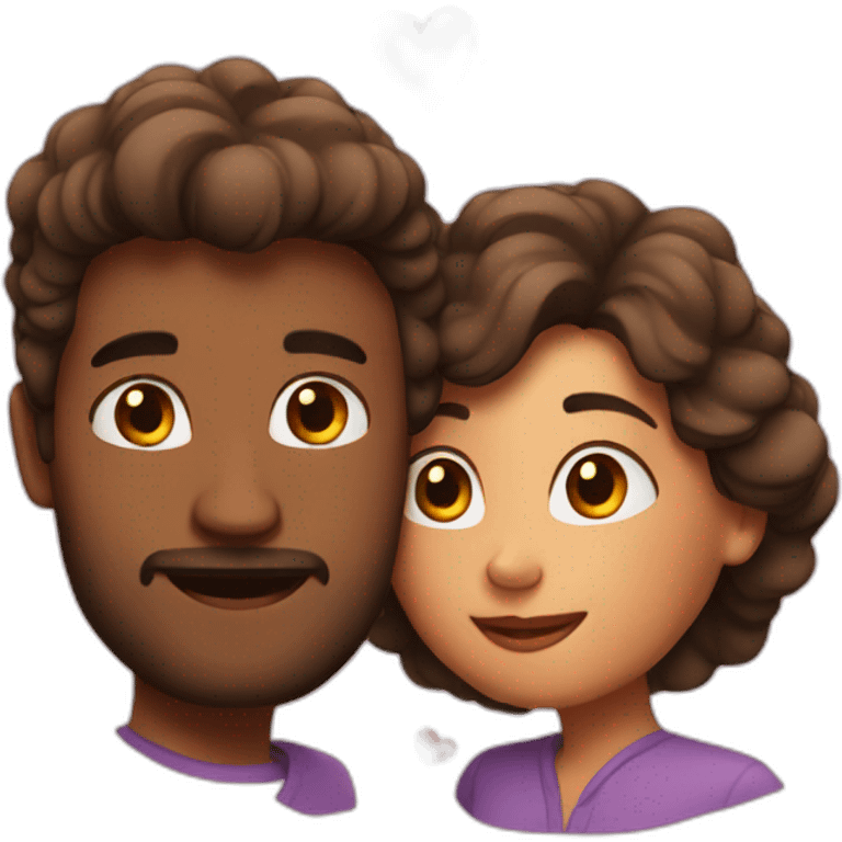 Man and woman in love  emoji