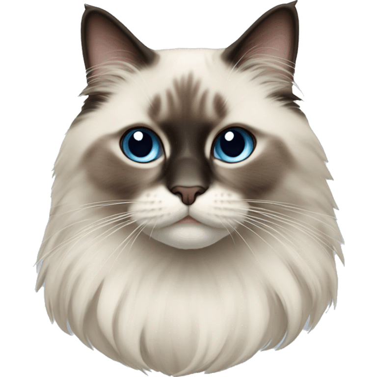 A ragdoll cat  emoji