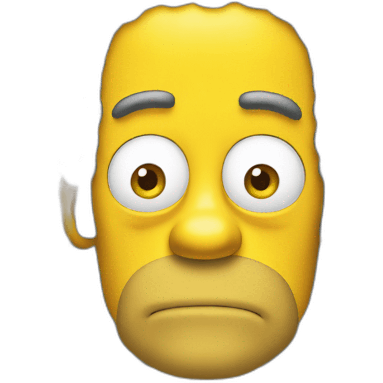 Homère Simpson emoji