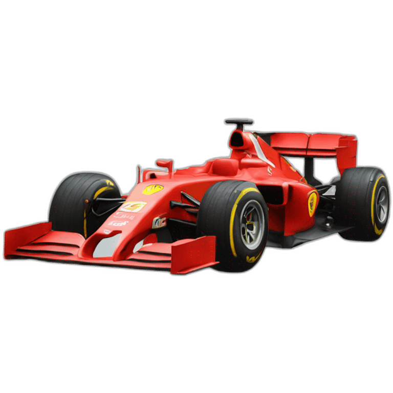 Ferrari F1 car emoji