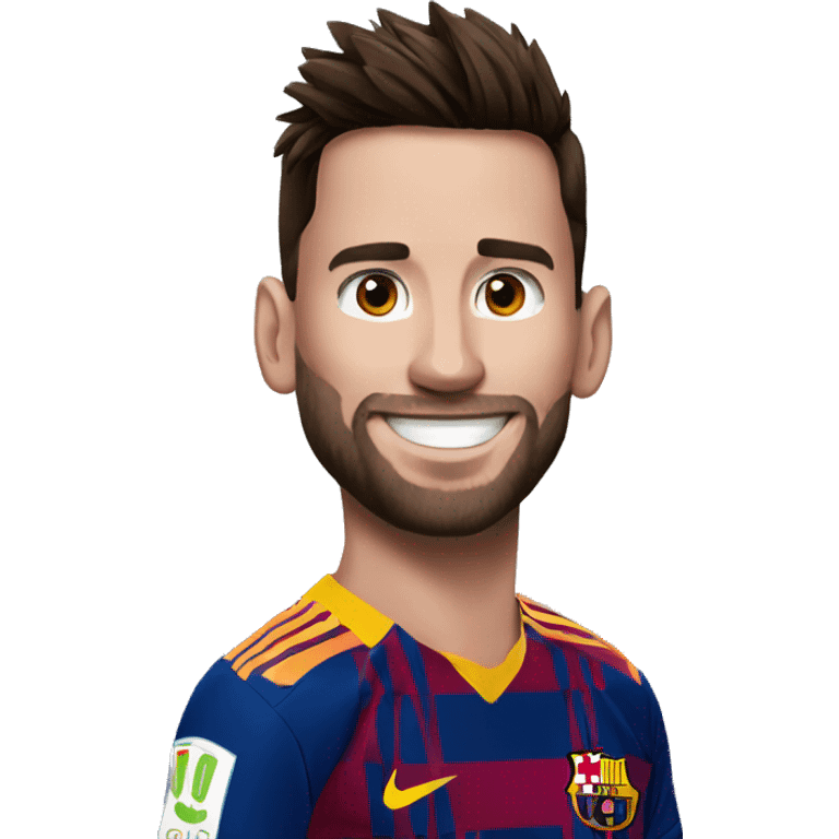 Messi y cristiano  emoji