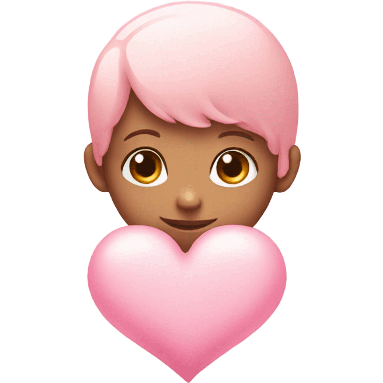 baby pink heart emoji