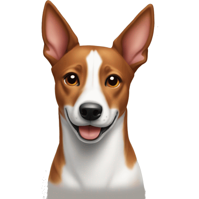 Christmas basenji emoji