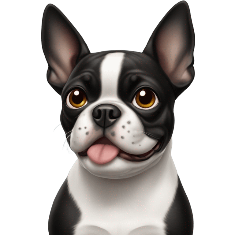 Boston terrier’s  emoji