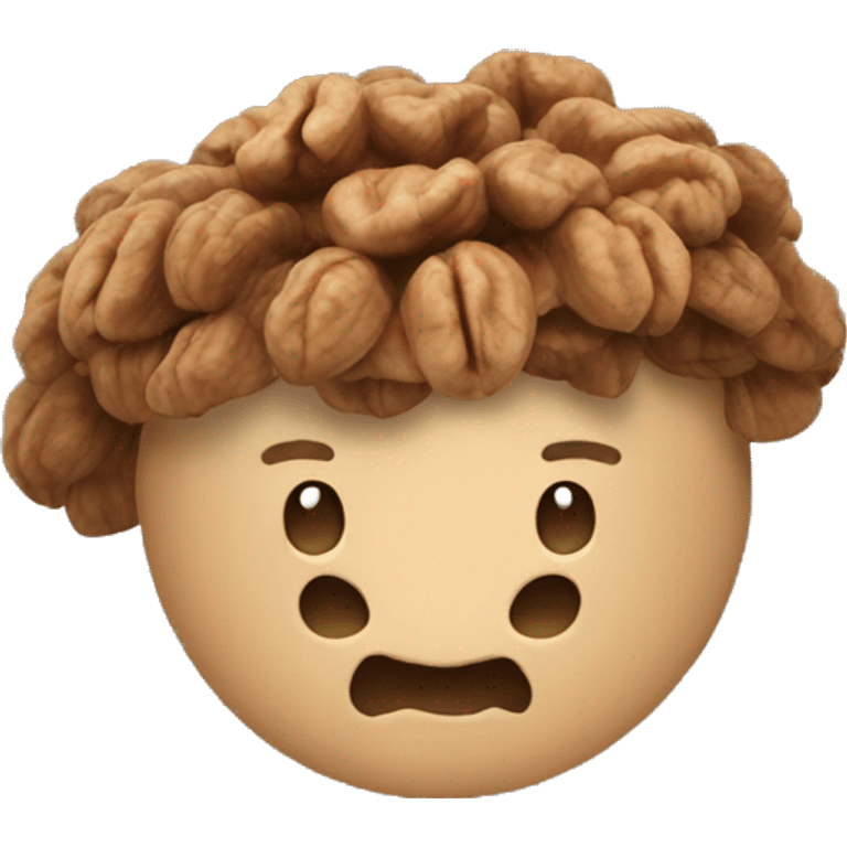 a Rarw Walnut emoji