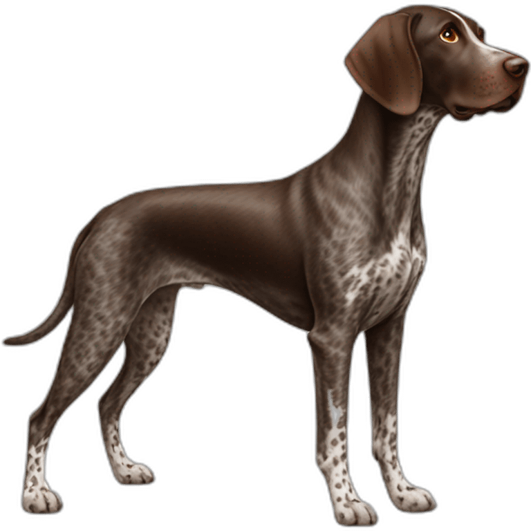 German Shorthaired Pointer Dog Full Body emoji