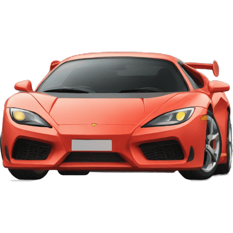 Sport car emoji