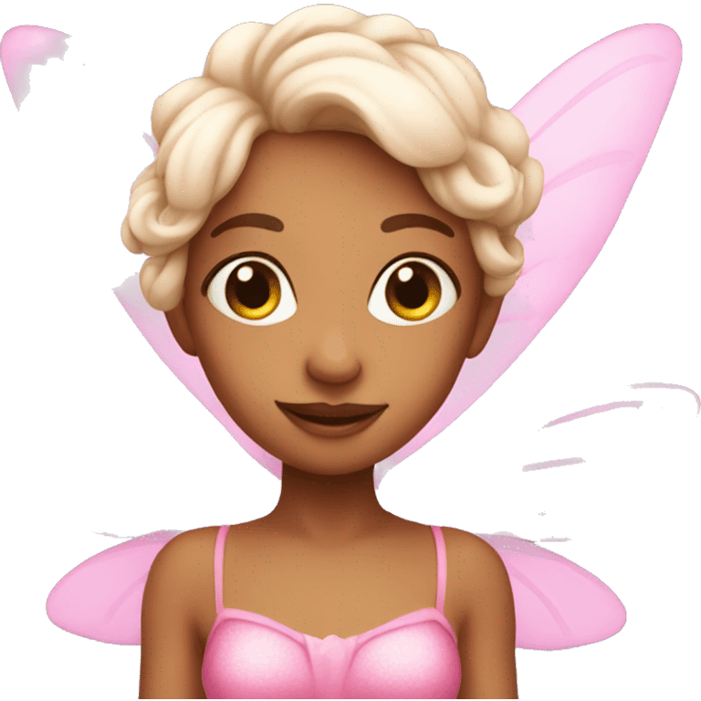 Pink fairy  emoji