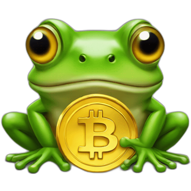 frog and BitcoinCash emoji