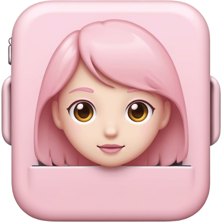 Light pink school  emoji