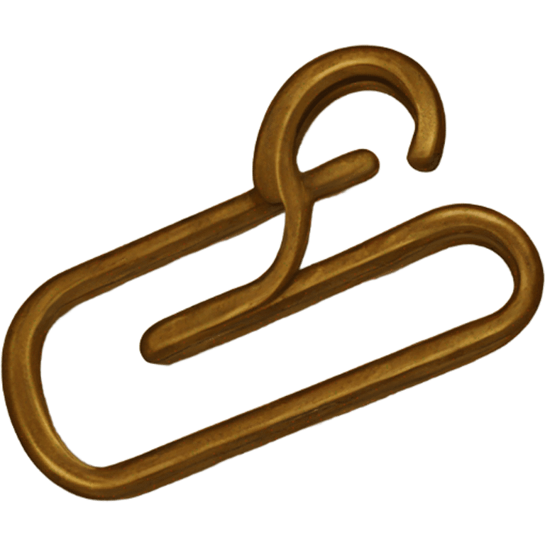 vintage paper clip emoji