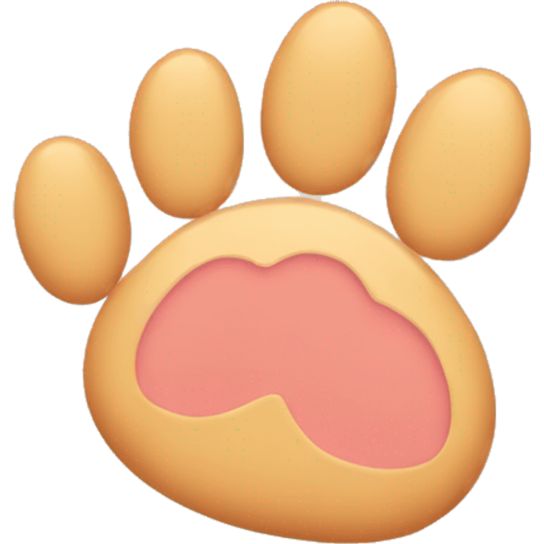 cute cat foot emoji