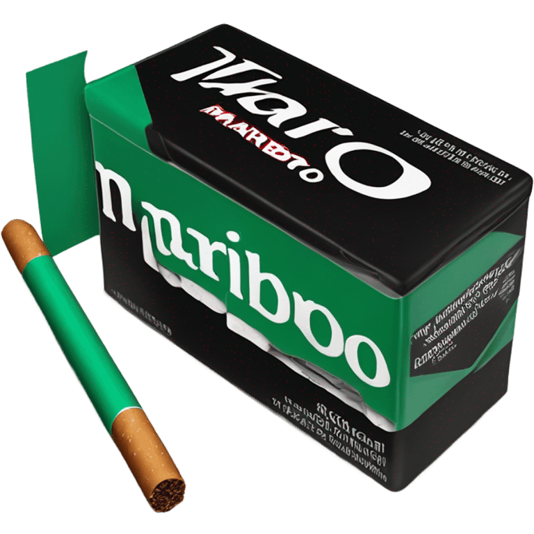 marlboro black menthol emoji