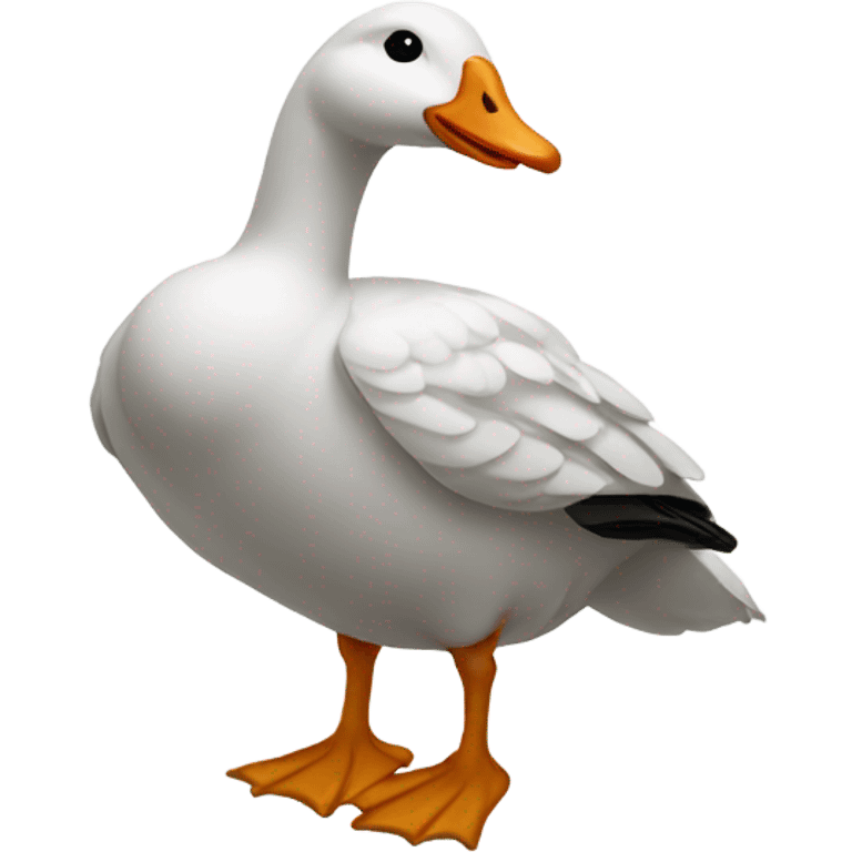 Liberal arts goose emoji