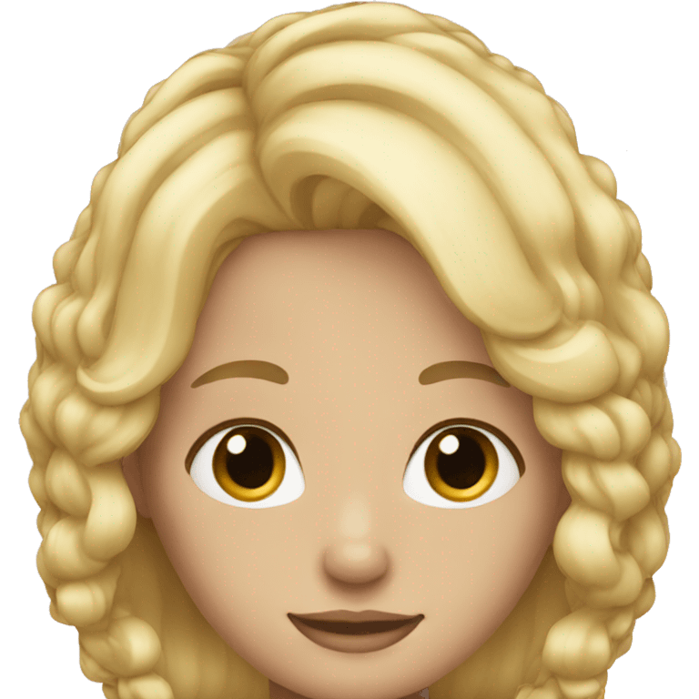 BLONDE HAIR  emoji