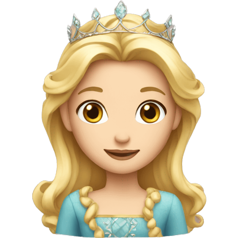 blond princess emoji