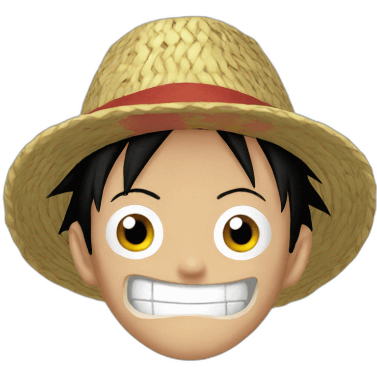 Luffy one piece emoji