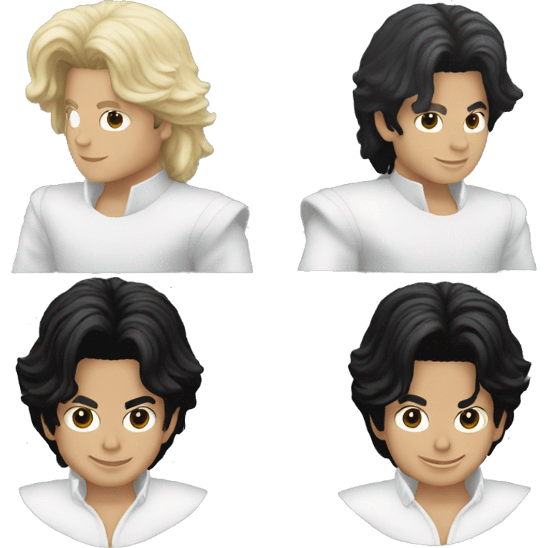 White 2000’s Michael Jackson emoji