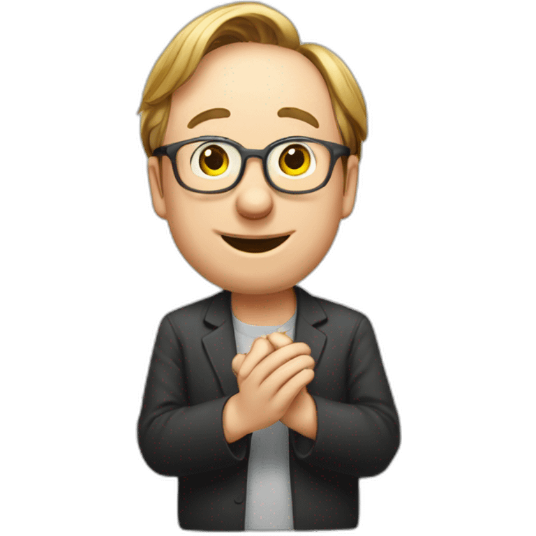 linus torvalds applauding emoji