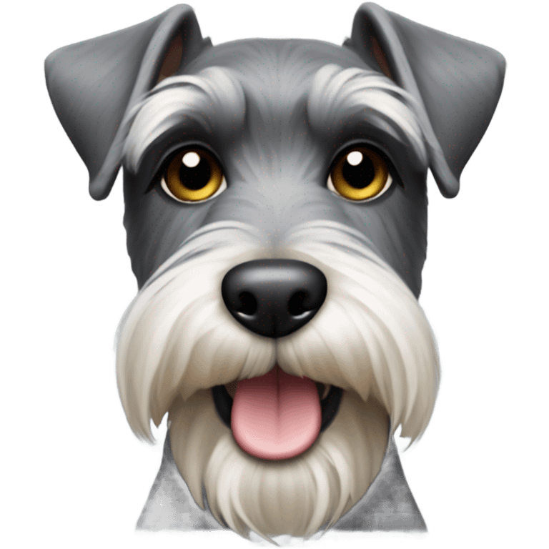 miniature schnauzer emoji