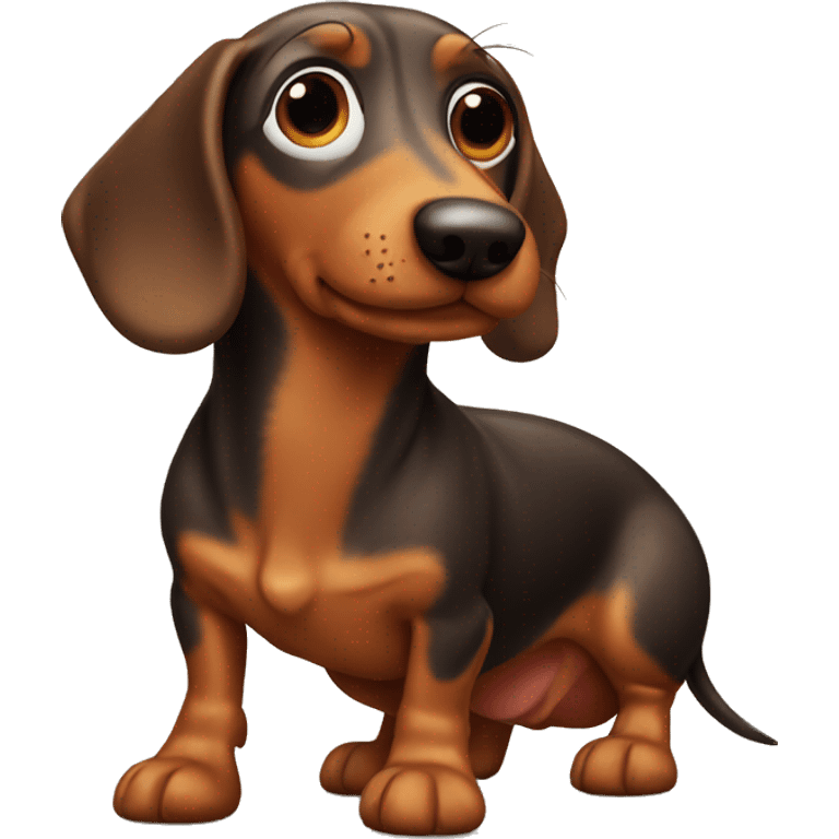 Wiener dog emoji