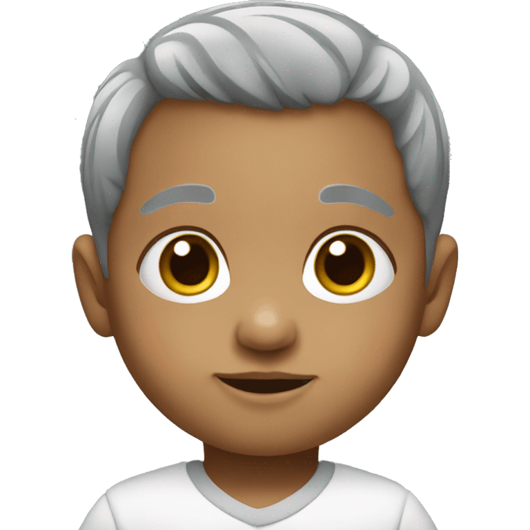 baby with grey hair emoji