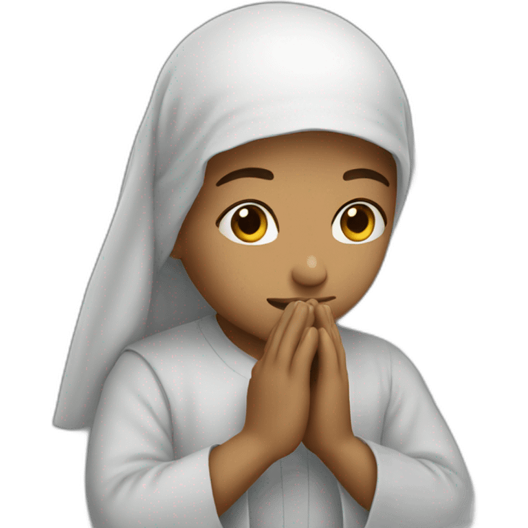 Praying muslim emoji